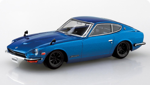 S30フェアレディZカスタムホイールを右前から撮った写真